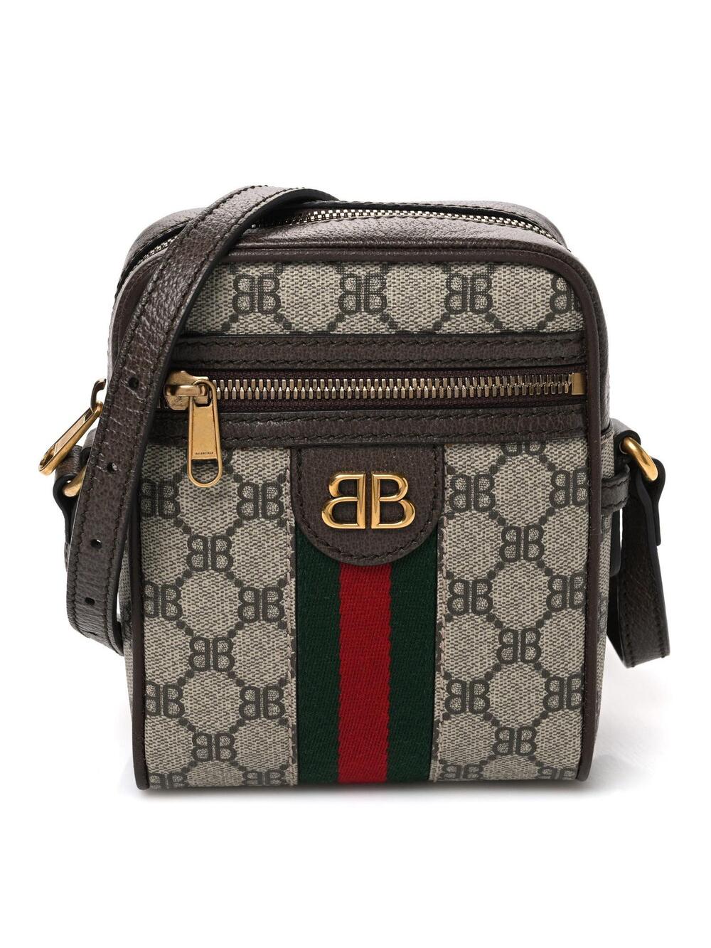 Gucci X Balenciaga Bb Supreme Web Mini #363271G69B